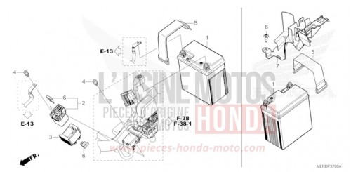BATTERIE CB500XACT de 2026